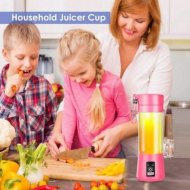 Přenosný USB smoothie maker - fialová