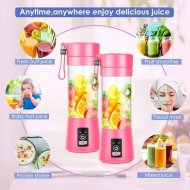 Přenosný USB smoothie maker - fialová